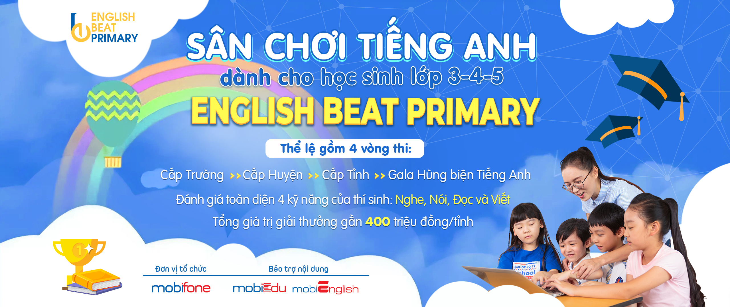[VIDEO] - Hướng dẫn đăng ký tài khoản sân chơi ENGLISH BEAT - PRIMARY