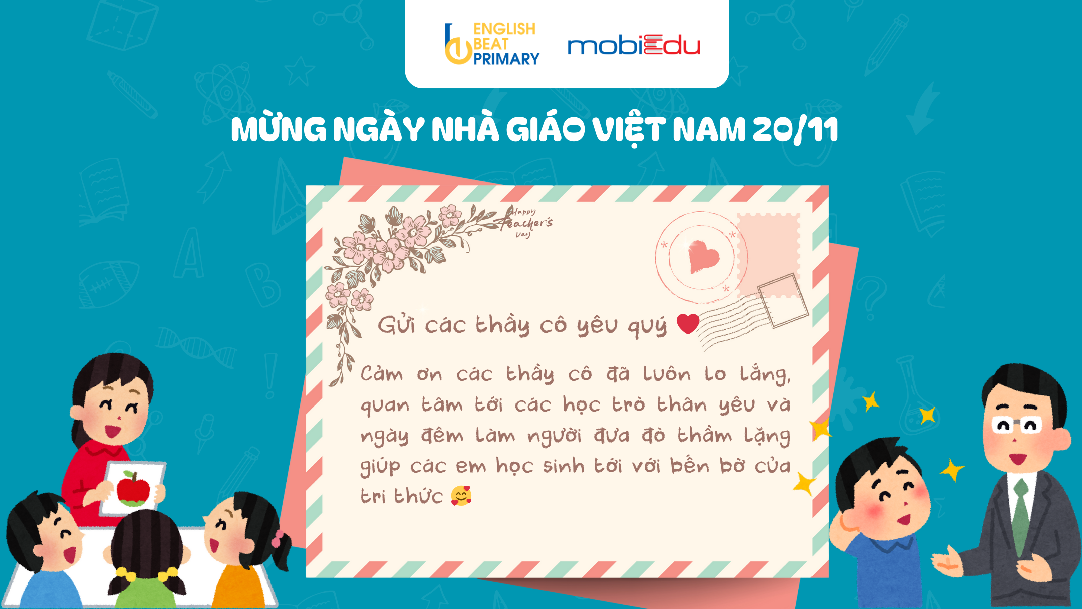 CHÚC MỪNG NGÀY NHÀ GIÁO VIỆT NAM 20/11