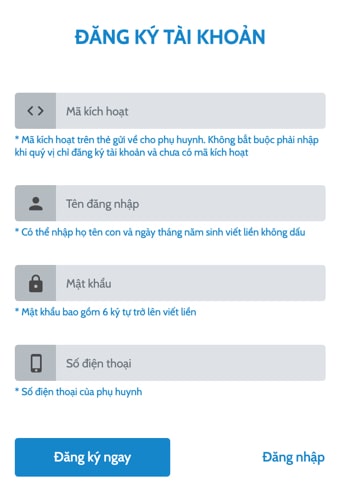 hướng dẫn nhập mã kích hoạt khóa học và kích hoạt tài khoản trên Edupia.vn