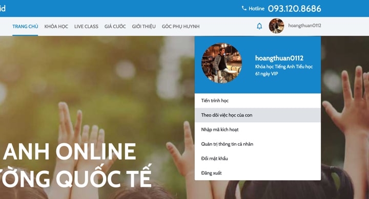 lựa chọn khóa học trên Edupia.vn